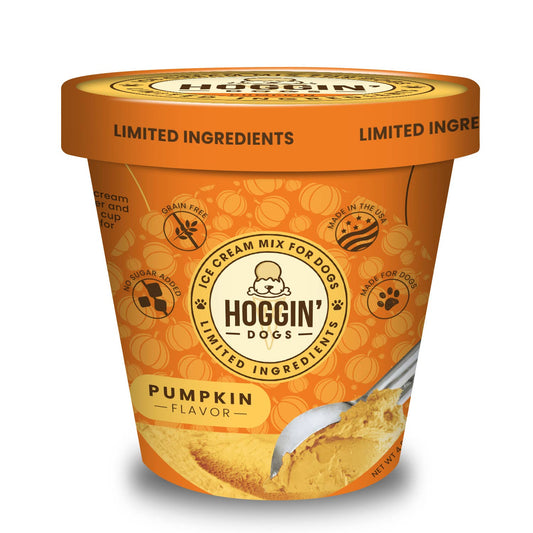 Hoggin' Dogs No Sugar Added Ice Cream Mix for Dogs: Pumpkin / 4.65 oz