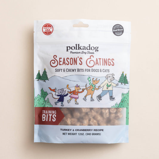 Holiday Pouch: Seasons Eatings (Turkey & Cranberry) - 10oz