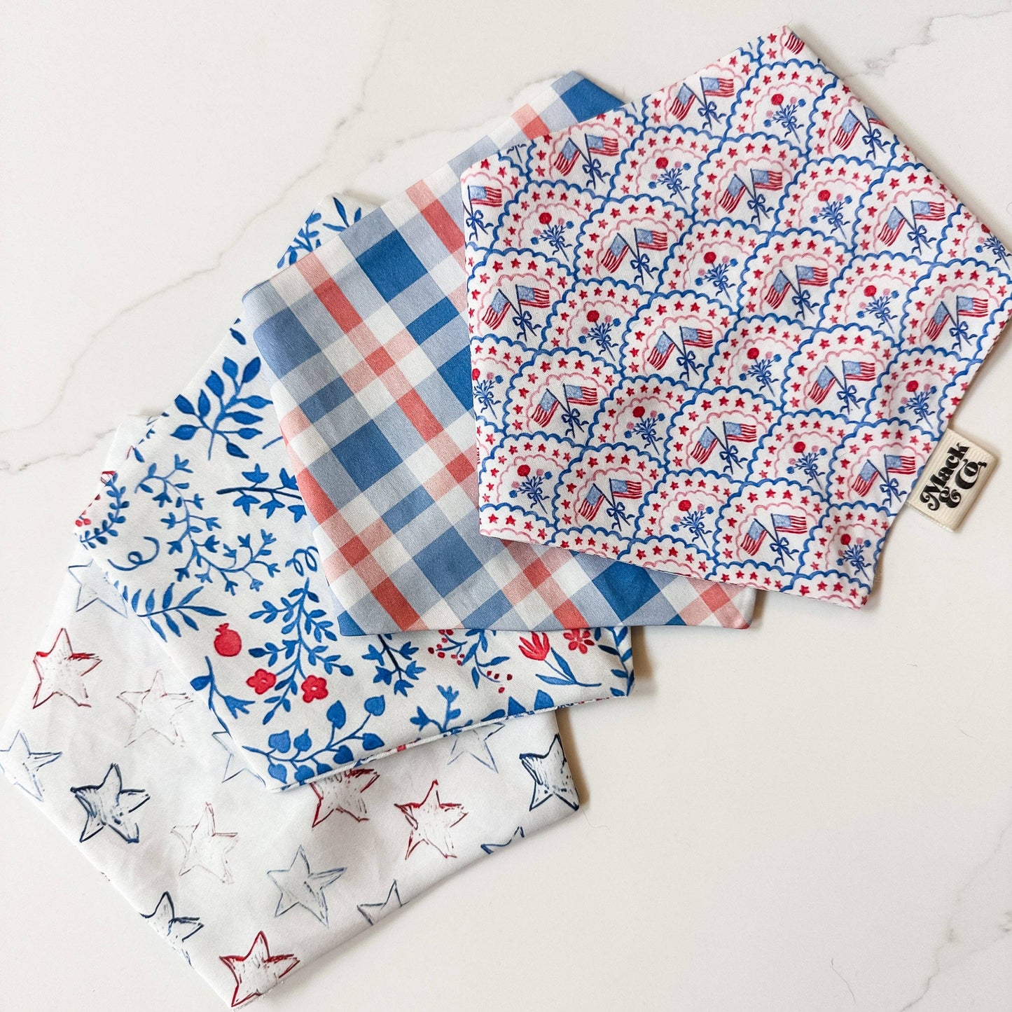 Founding Florals Bandana: Large