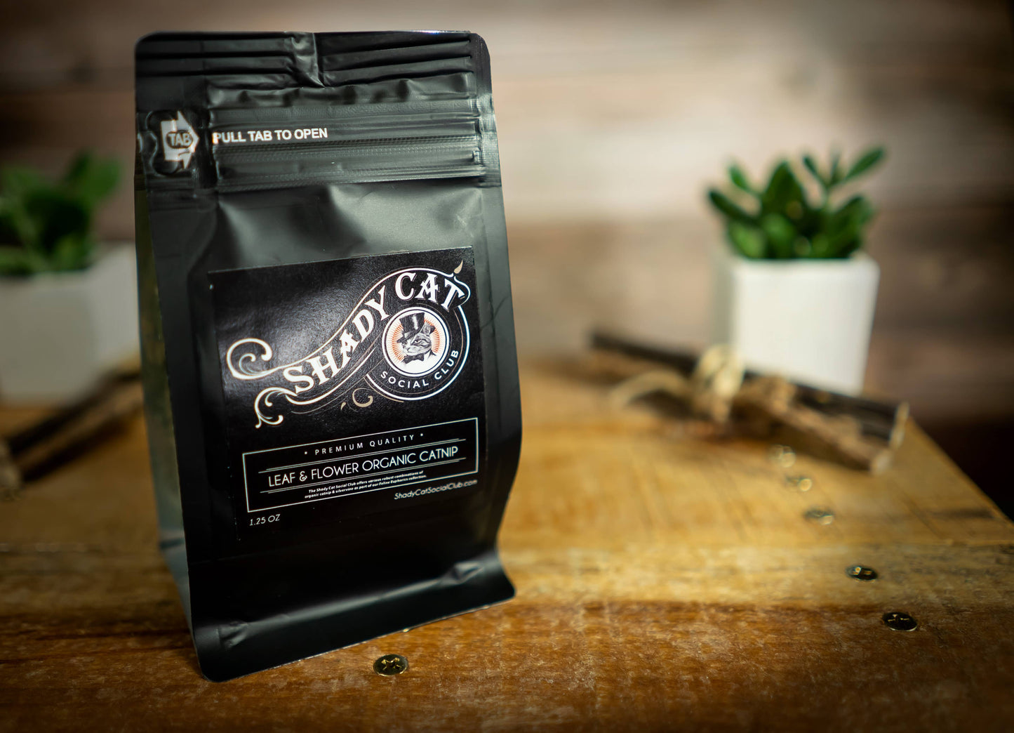 Organic Leaf & Flower Catnip Bag