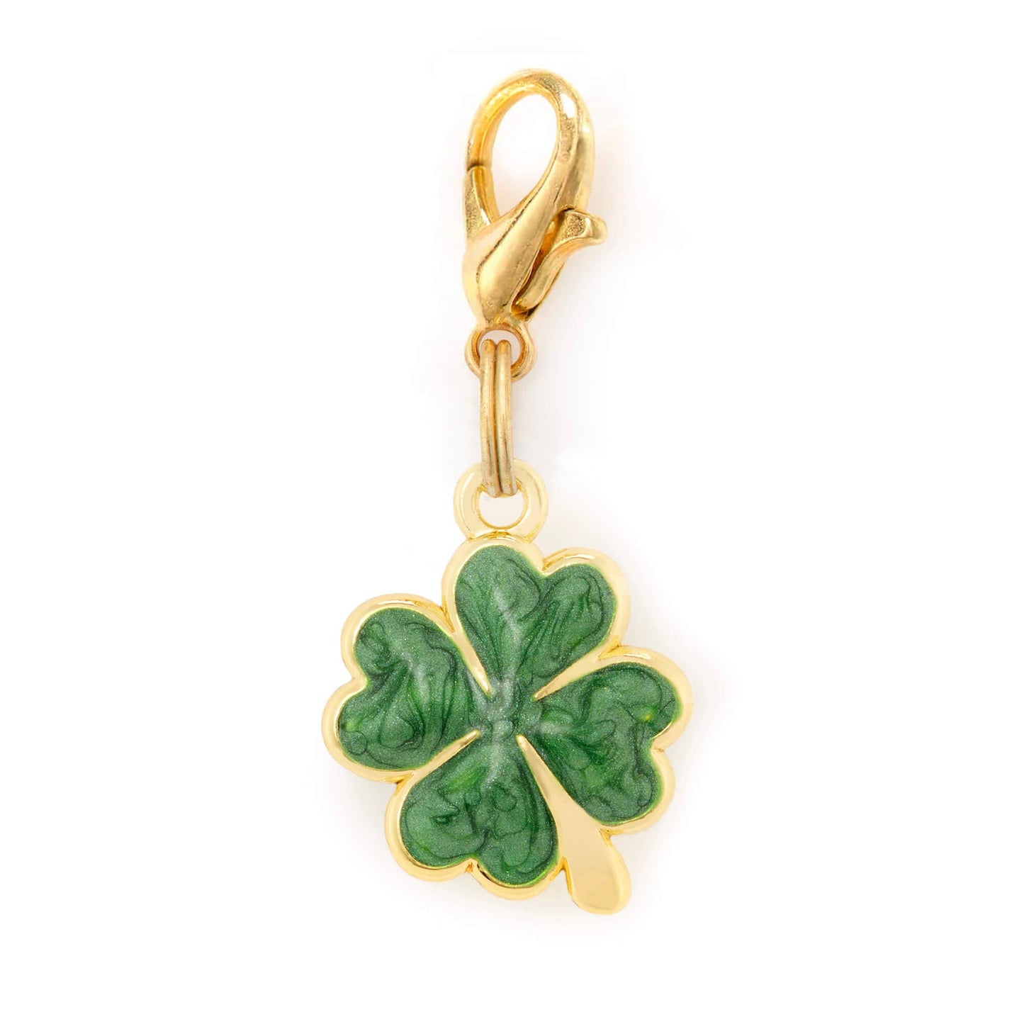 Lucky Clover Collar Charm