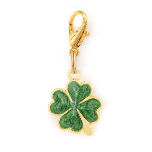 Lucky Clover Collar Charm