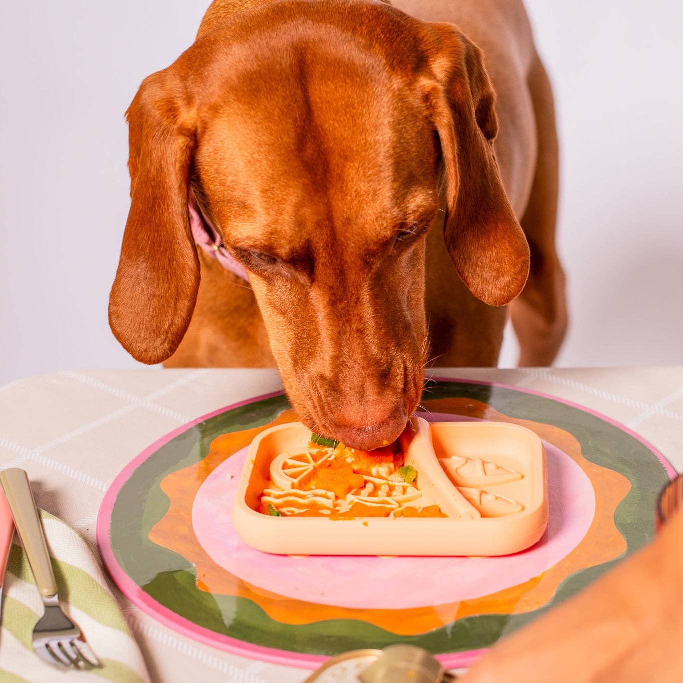 Sardina Lick Mat & Slow Feeder: MELON