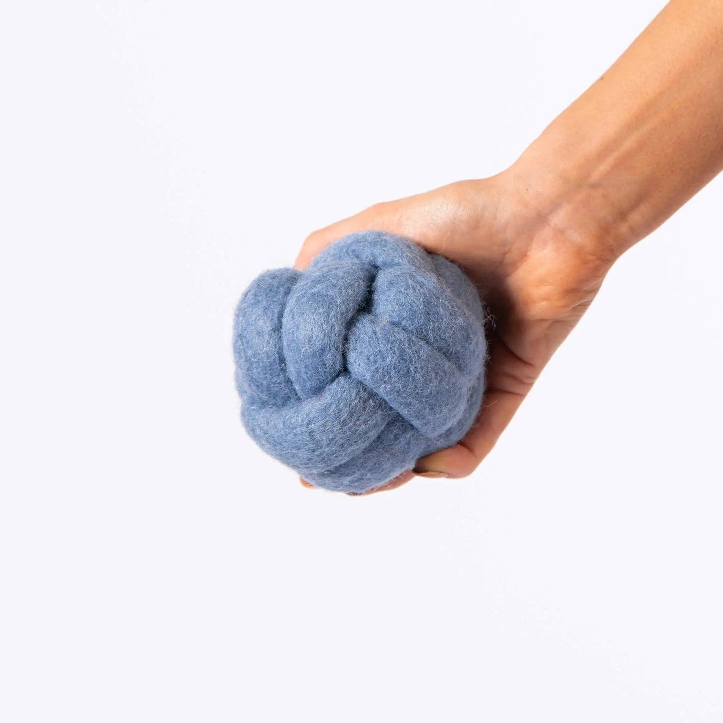 Knot Today Felt Wool Puzzle Toy: YELLOW