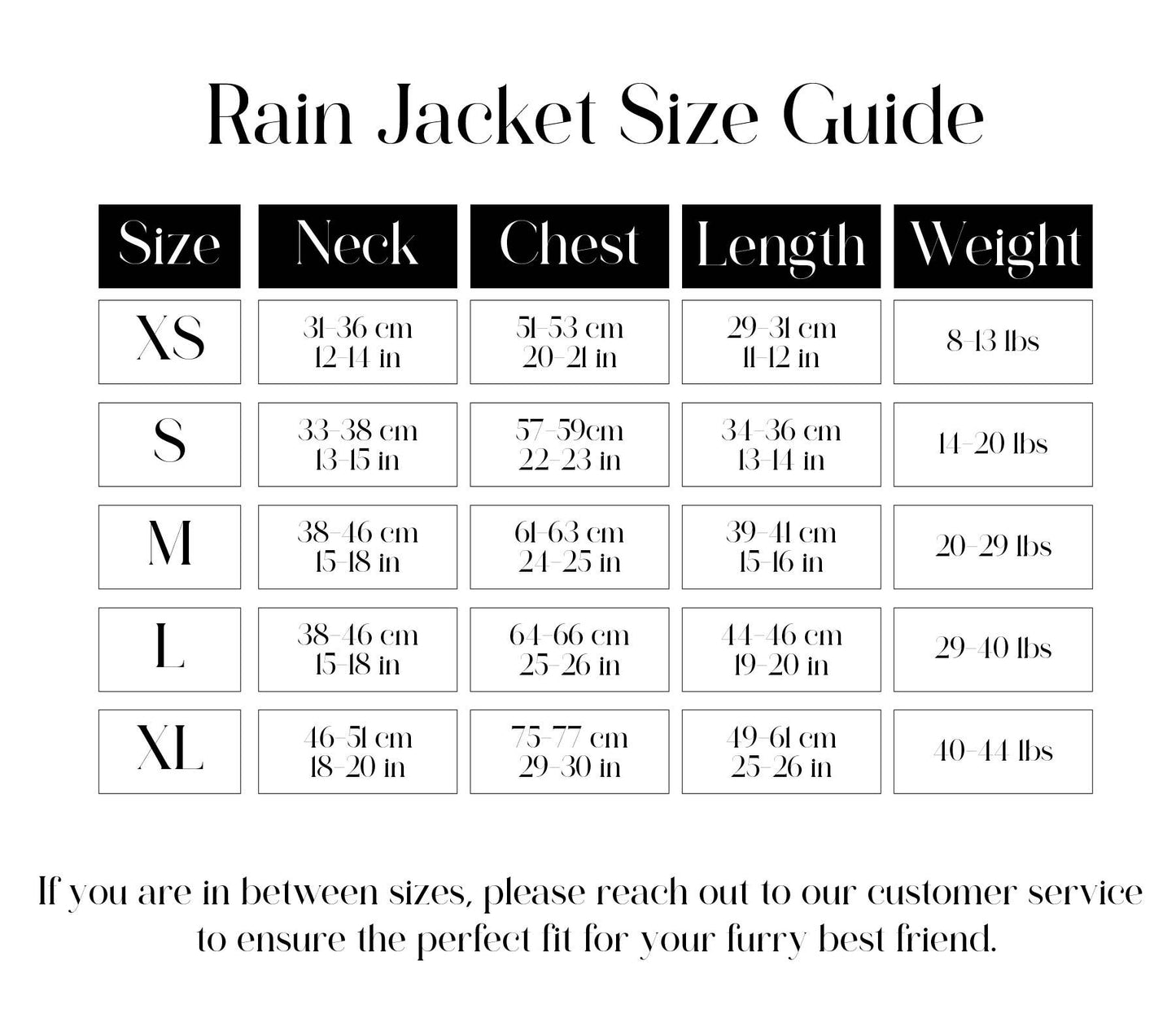 Leaf Dog Rain Jacket