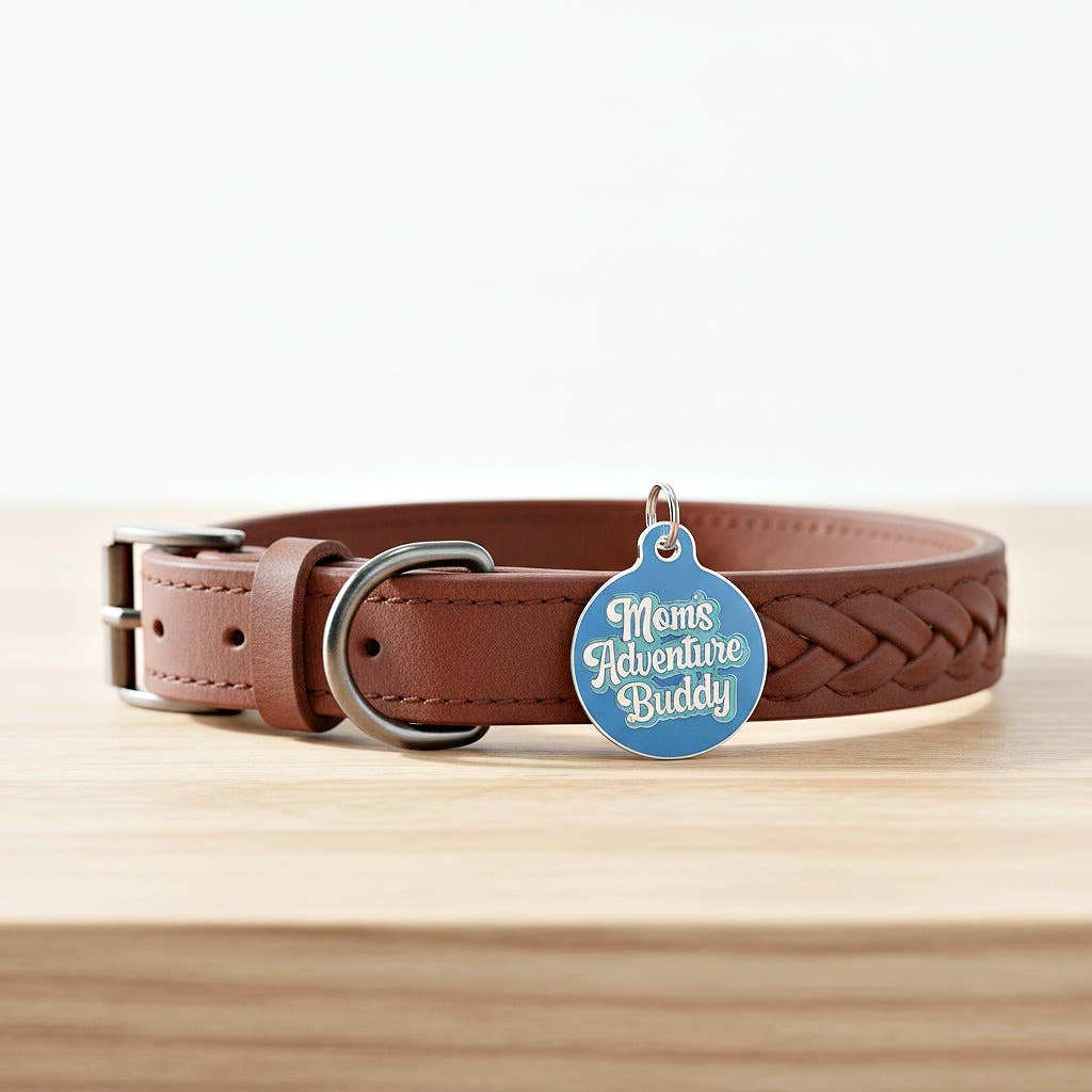 Dog ID Tag w/Scannable QR code - Adventure Buddy