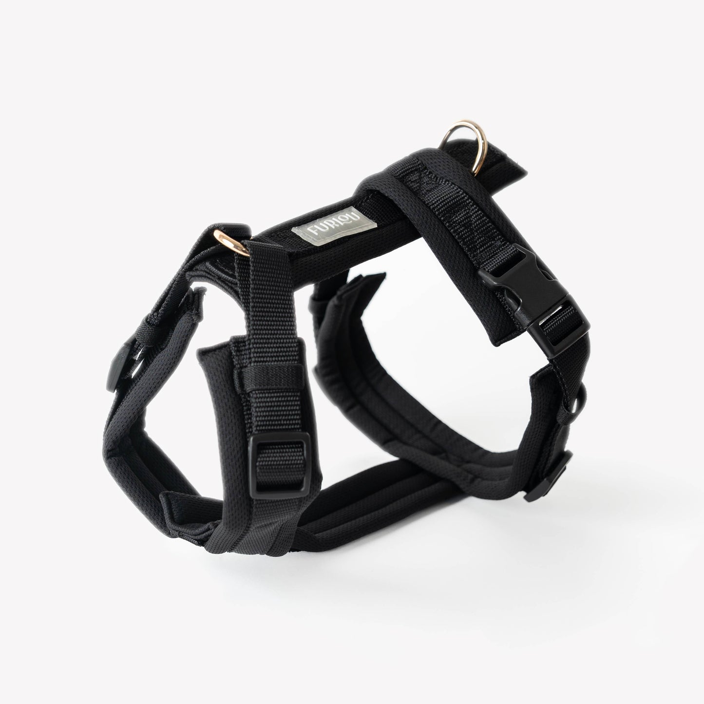Black - Comfort Dog Harness: Large