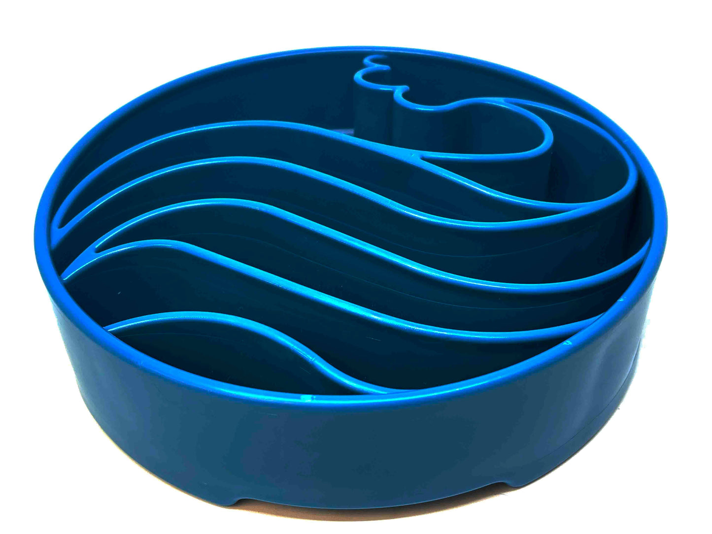 Wave Design Enrichment Slow Feeder Bowl