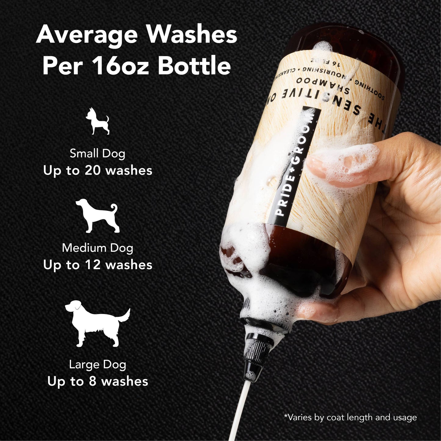 THE SENSITIVE ONE Shampoo, 12oz