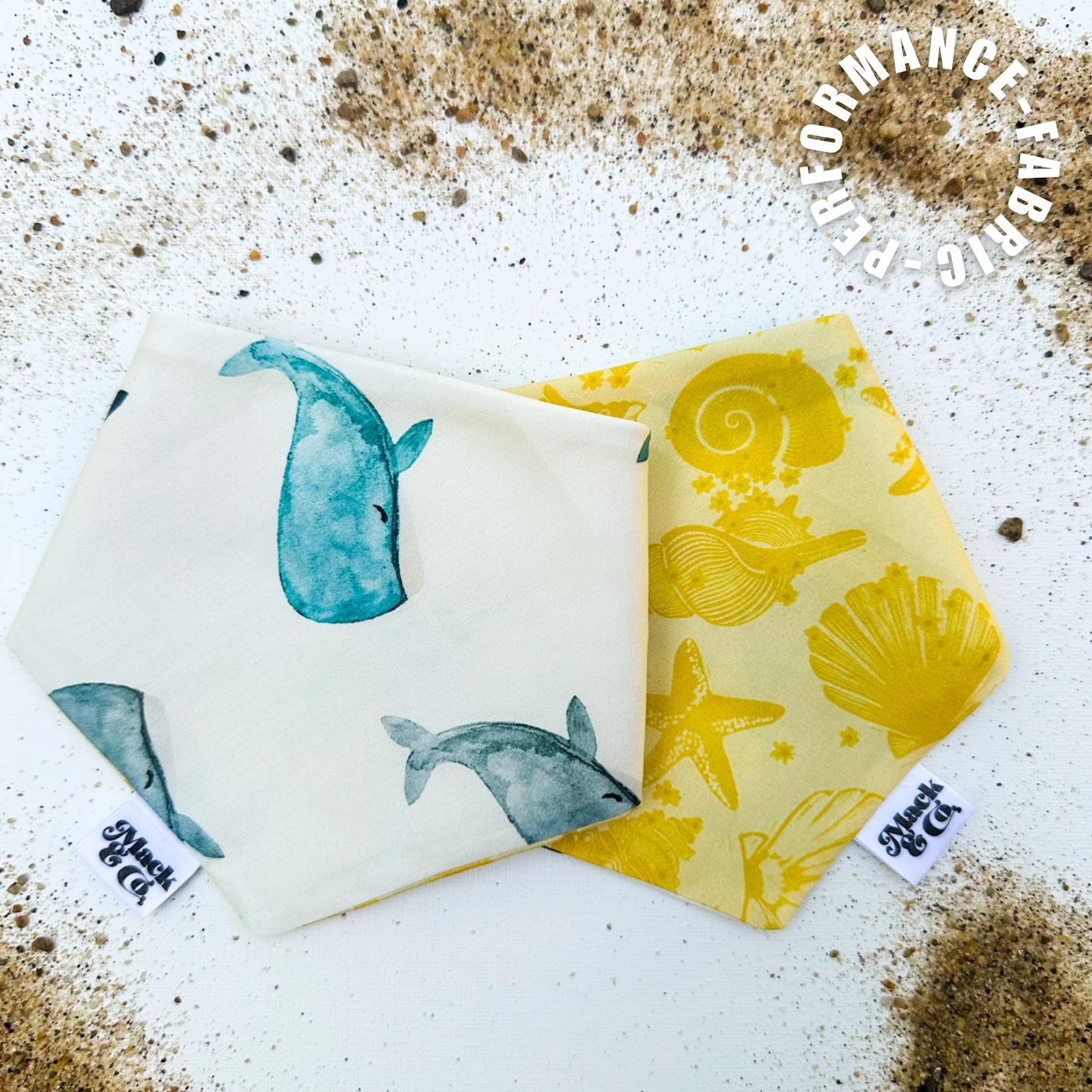Seas The Day Bandana *Reversible*: Large