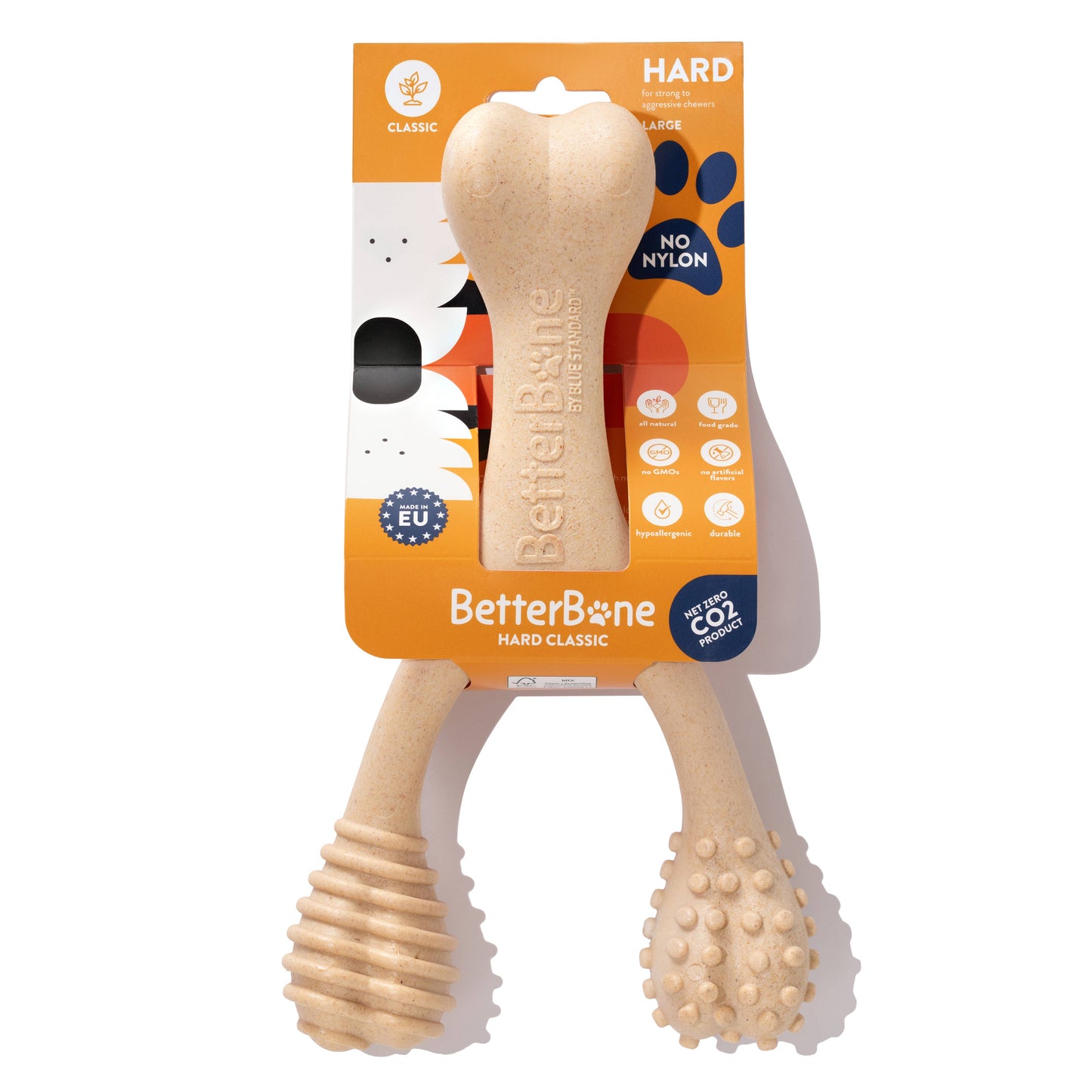 BetterBone HARD: Unflavored / Small (dogs under 25 lbs)