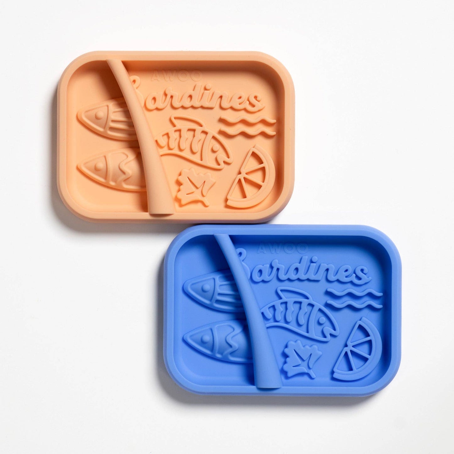 Sardina Lick Mat & Slow Feeder: COBALT