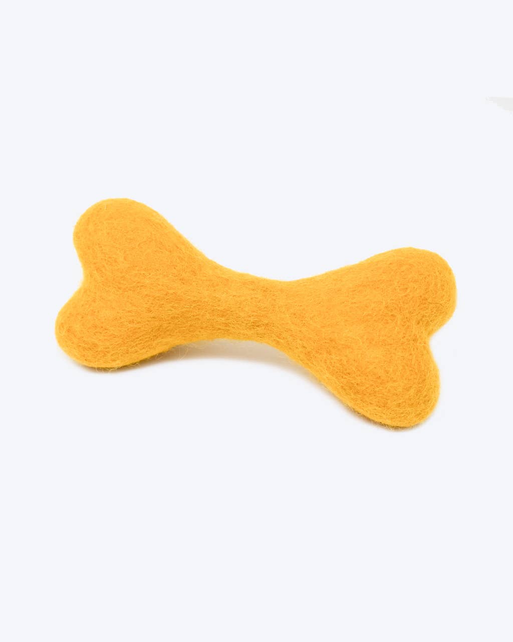 MB WOOLBONE Wool Dog Toy: Mulberry / L