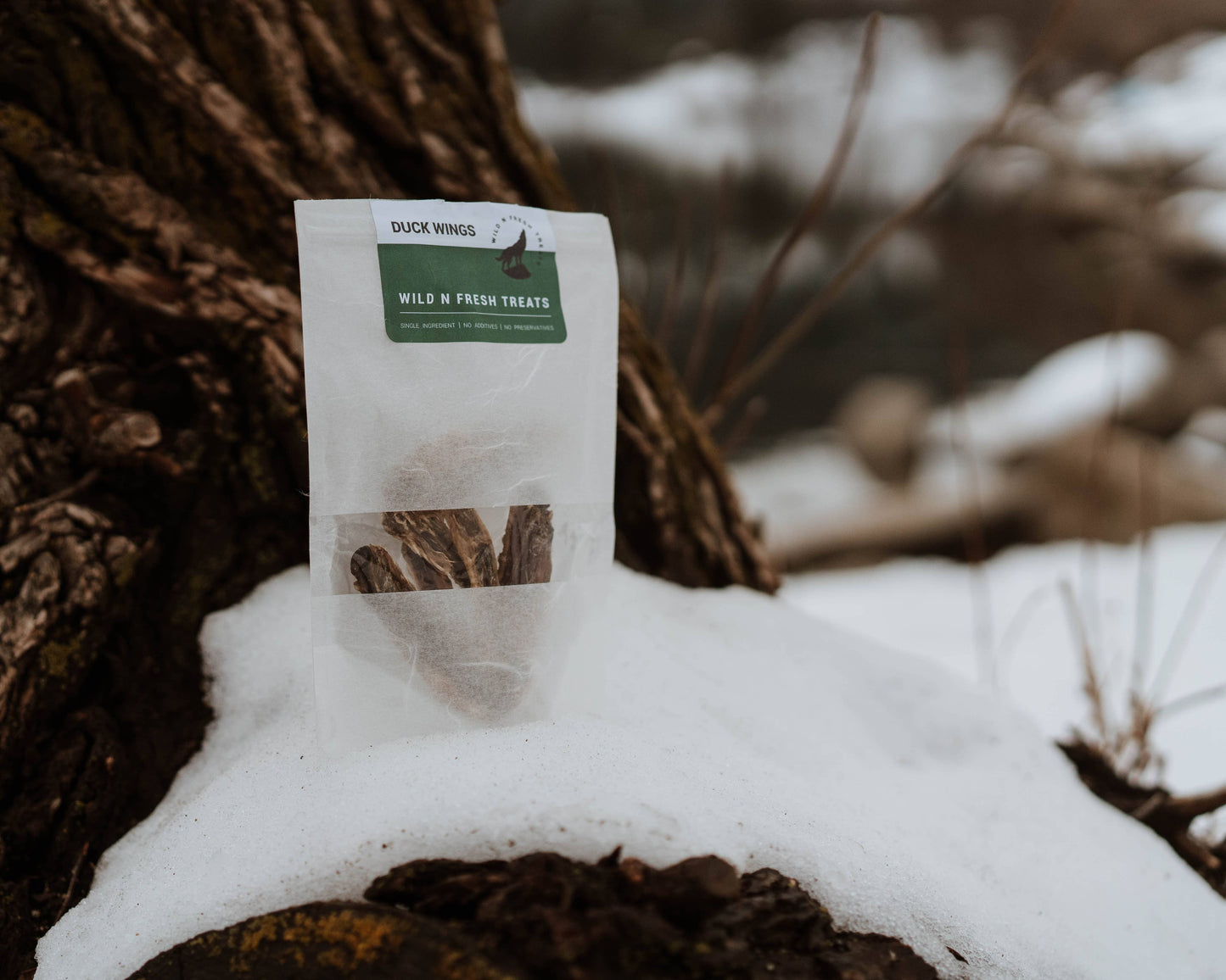 Dehydrated Duck Wings: 3 oz