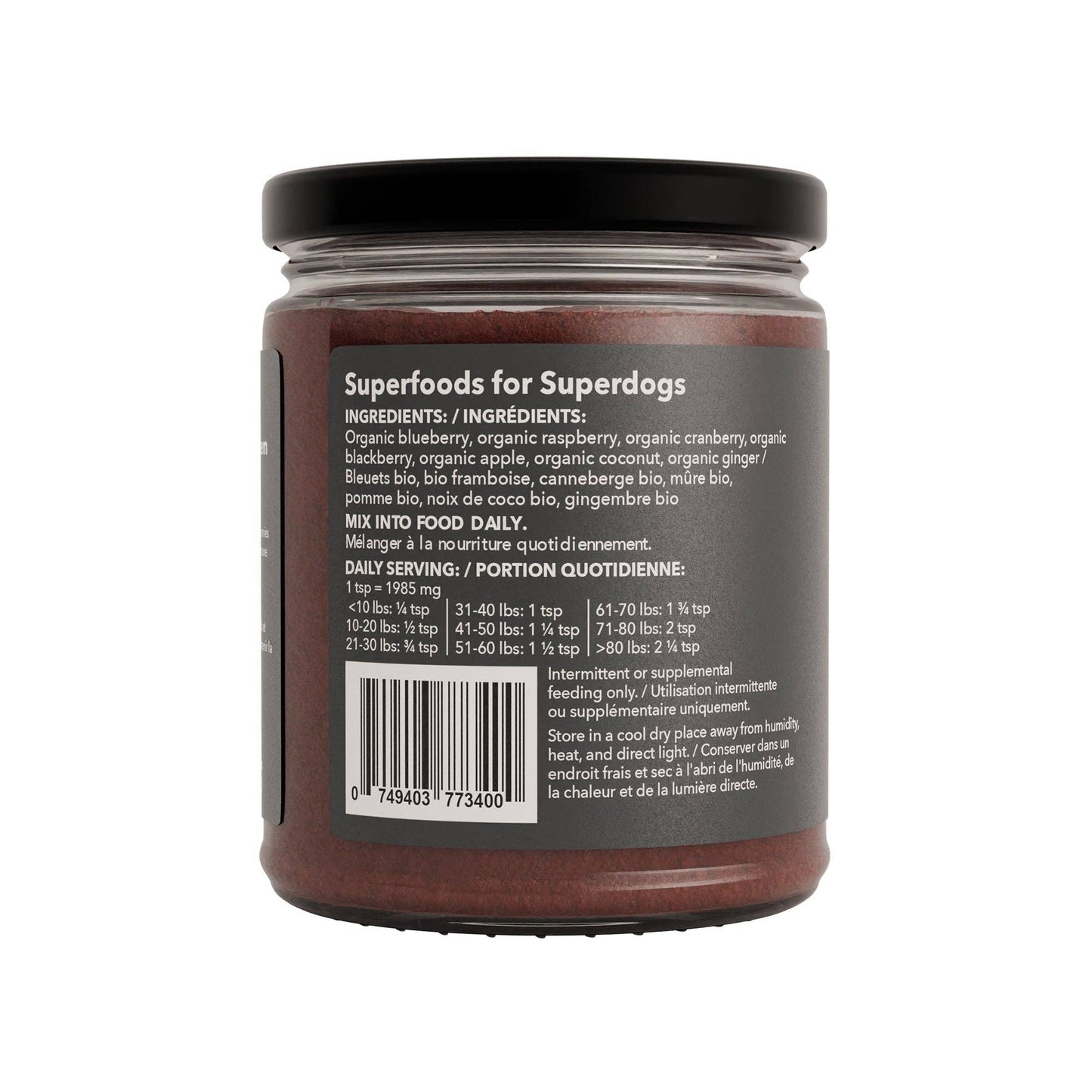 North Hound Life Berry Blast – Organic Superfood Blend for Dogs