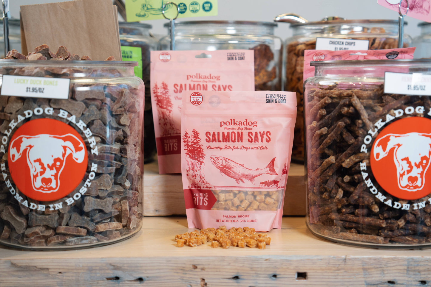 Salmon Says Training Bits - 7oz - Dog Treats