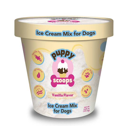 Puppy Scoops Ice Cream Mix for Dogs: Vanilla / 4.65 oz