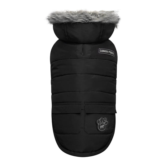 True North Dog Parka: Black / 18