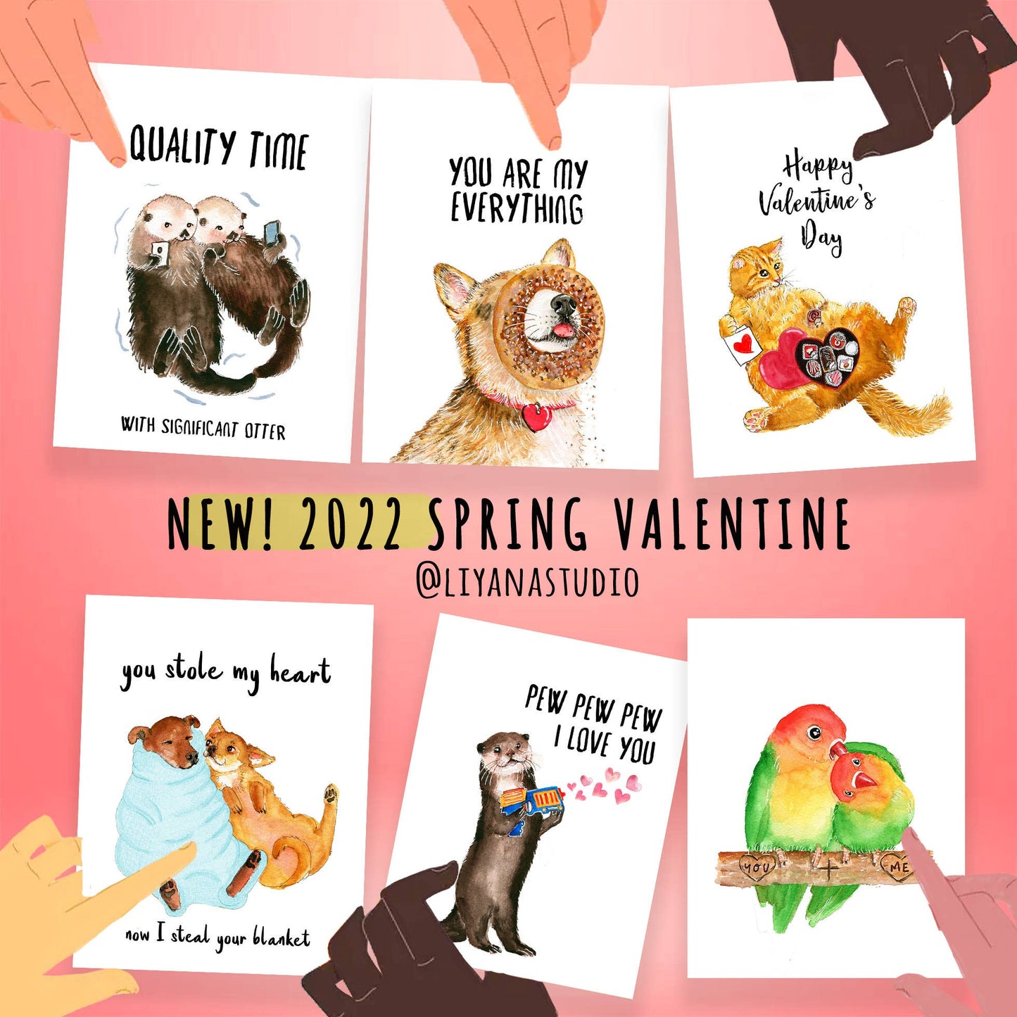 Be My Valentine Raccoon Love - Funny Valentines Day Card