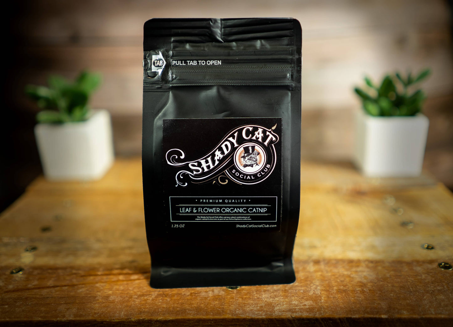 Organic Leaf & Flower Catnip Bag