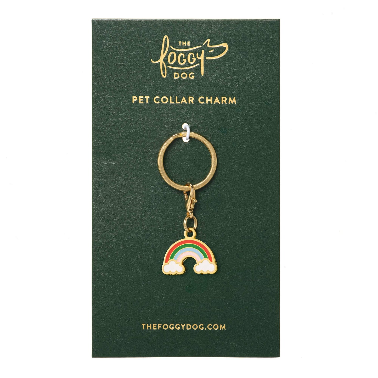 Rainbow Collar Charm