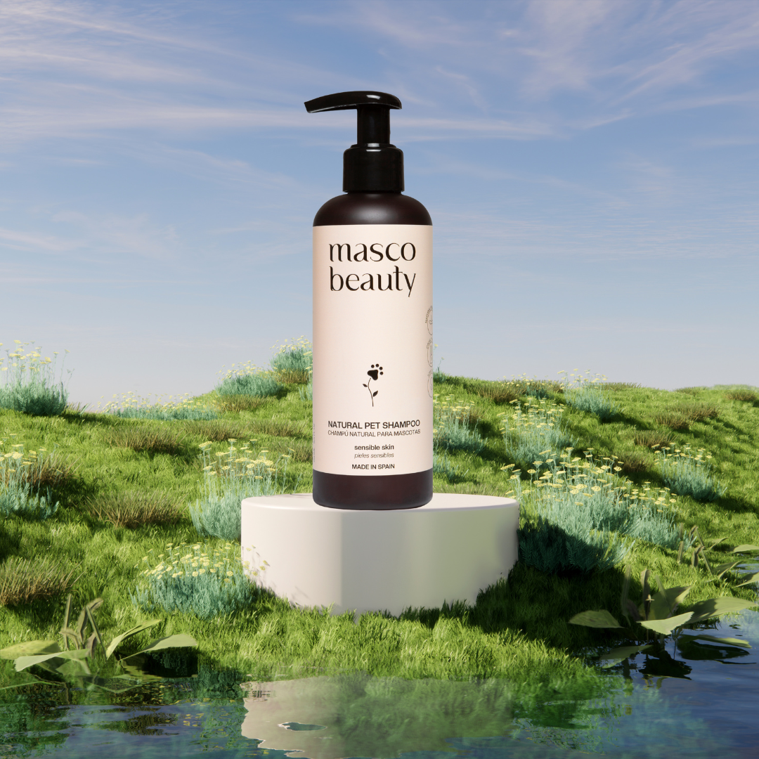 Purifying Dog Shampoo for Sensitive Skin with Aloe vera