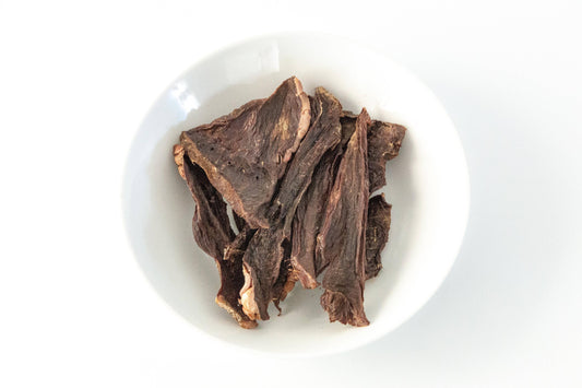 Dehydrated Bison Hearts: 3 oz