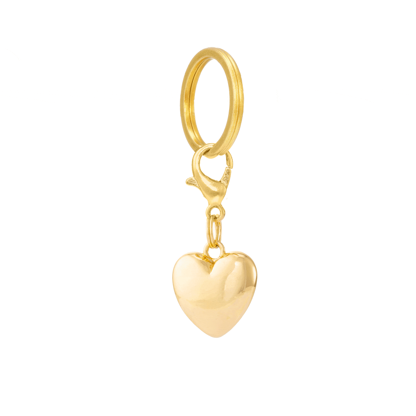Heart of Gold Collar Charm: Charm Only