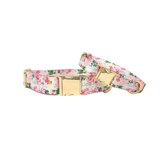 Isabella Floral Dog Collar
