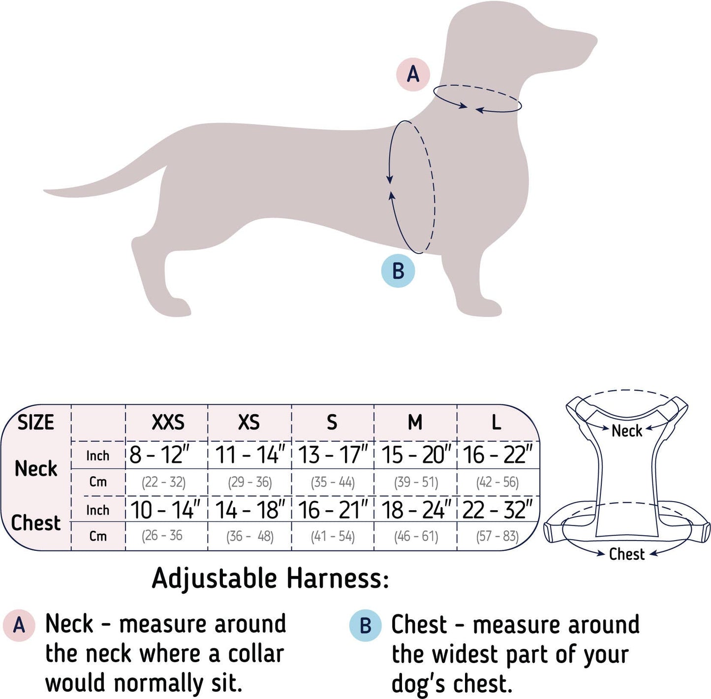 Lilac Purple Dog Harness