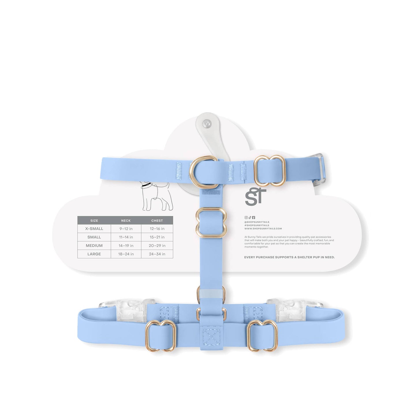 Meadow Green Cloud Lite Dog Harness