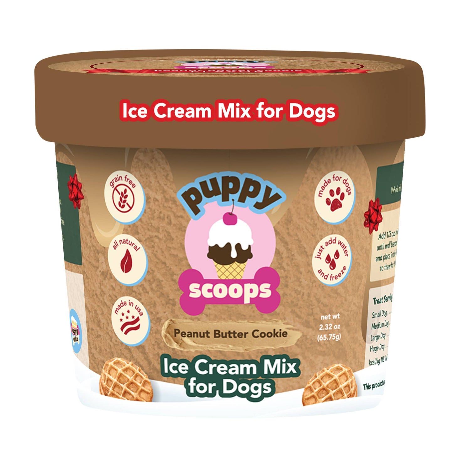 Christmas Edition Puppy Scoops – Festive Ice Cream Treats for Dogs