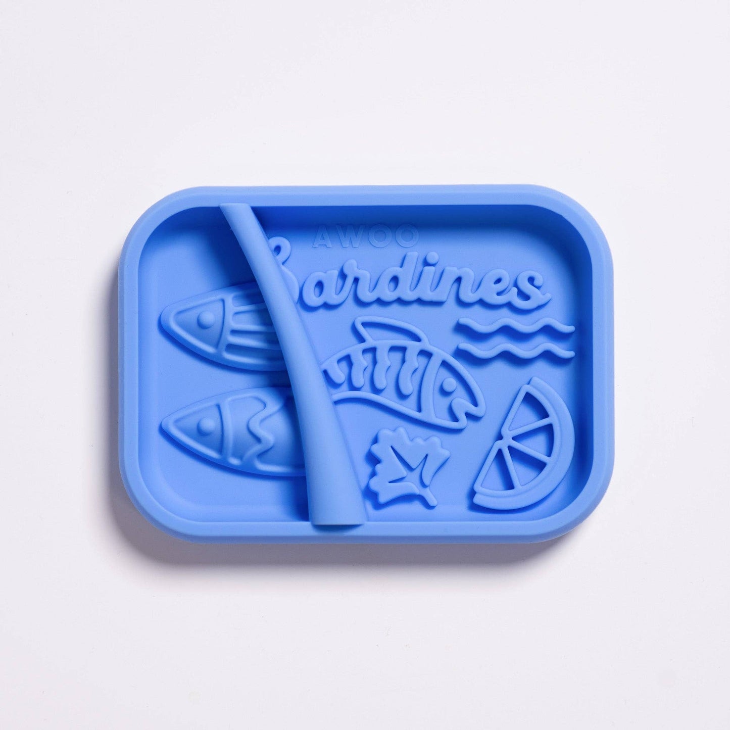 Sardina Lick Mat & Slow Feeder: COBALT