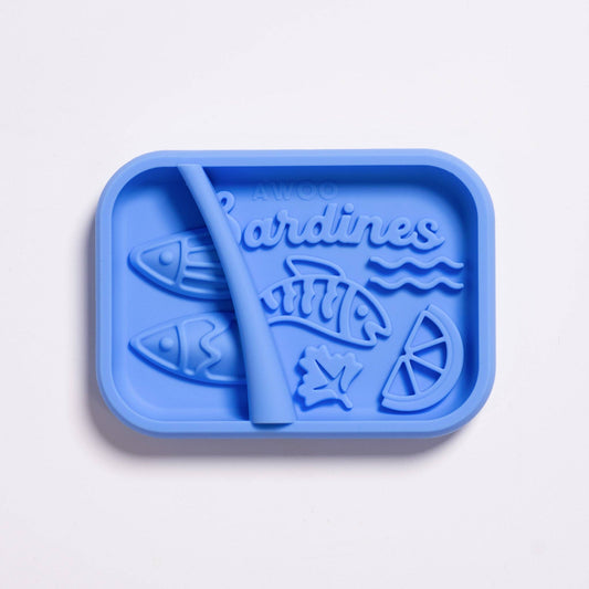 Sardina Lick Mat & Slow Feeder: COBALT