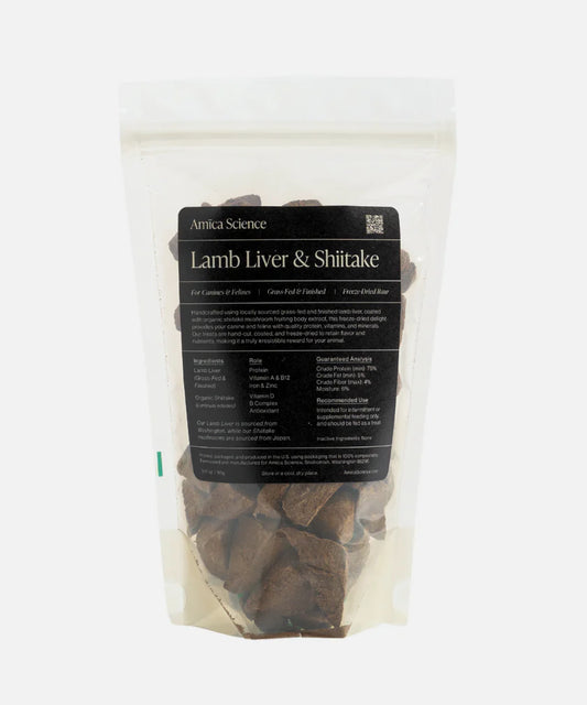 Amica Science Lamb Liver & Shiitake Treats