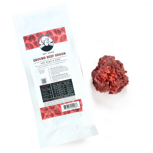 Oma's Pride Ground Beef Organ 1 LB