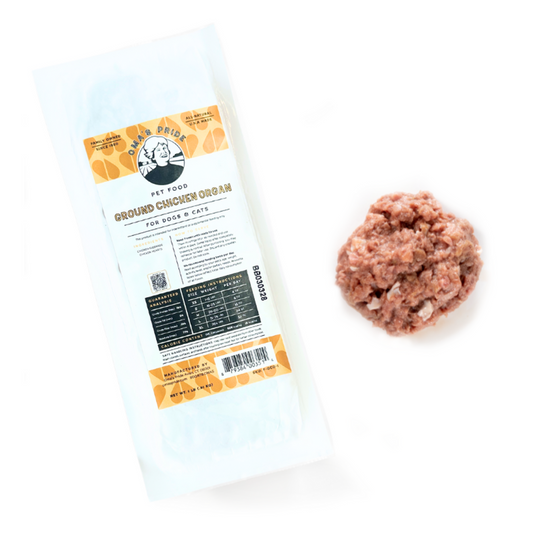 Oma's Pride Ground Chicken Organ 1 LB