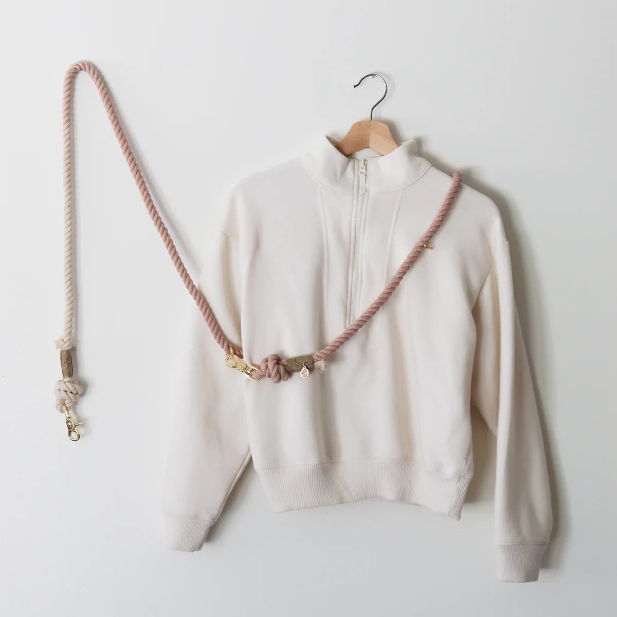 Hands Free Cotton Rope Leash