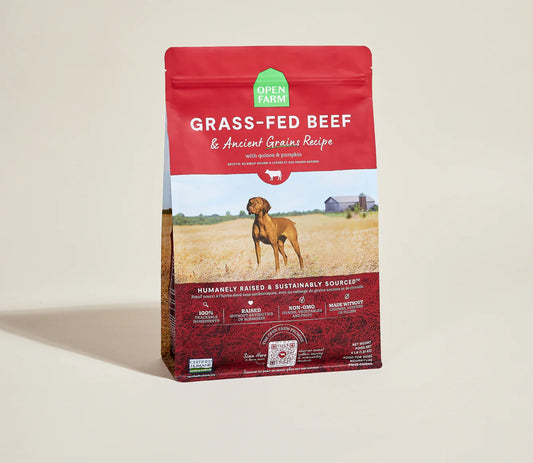 Grass-Fed Beef & Ancient Grains Dog Food 22 lb