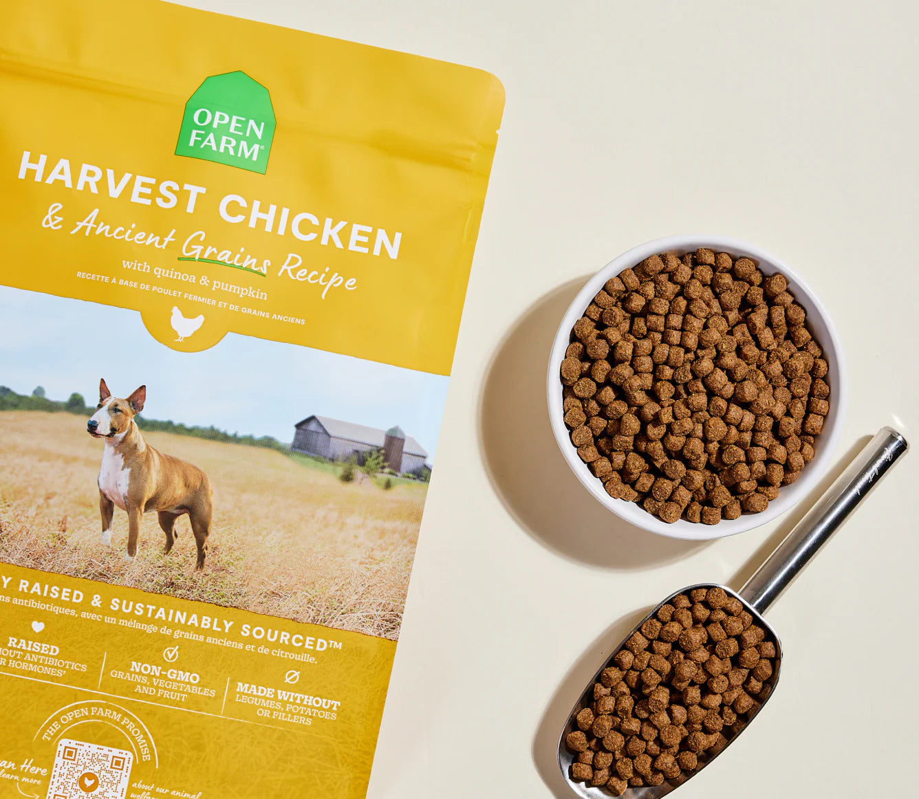 Open Farm Harvest Chicken & Ancient Grains Dog Kibble