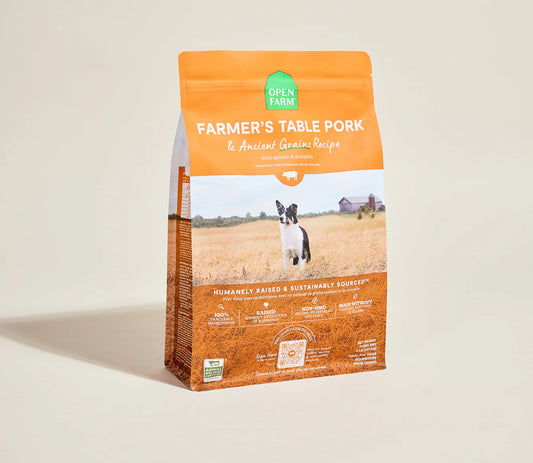 Open Farm Farmer's Table Pork & Ancient Grains Dog Kibble