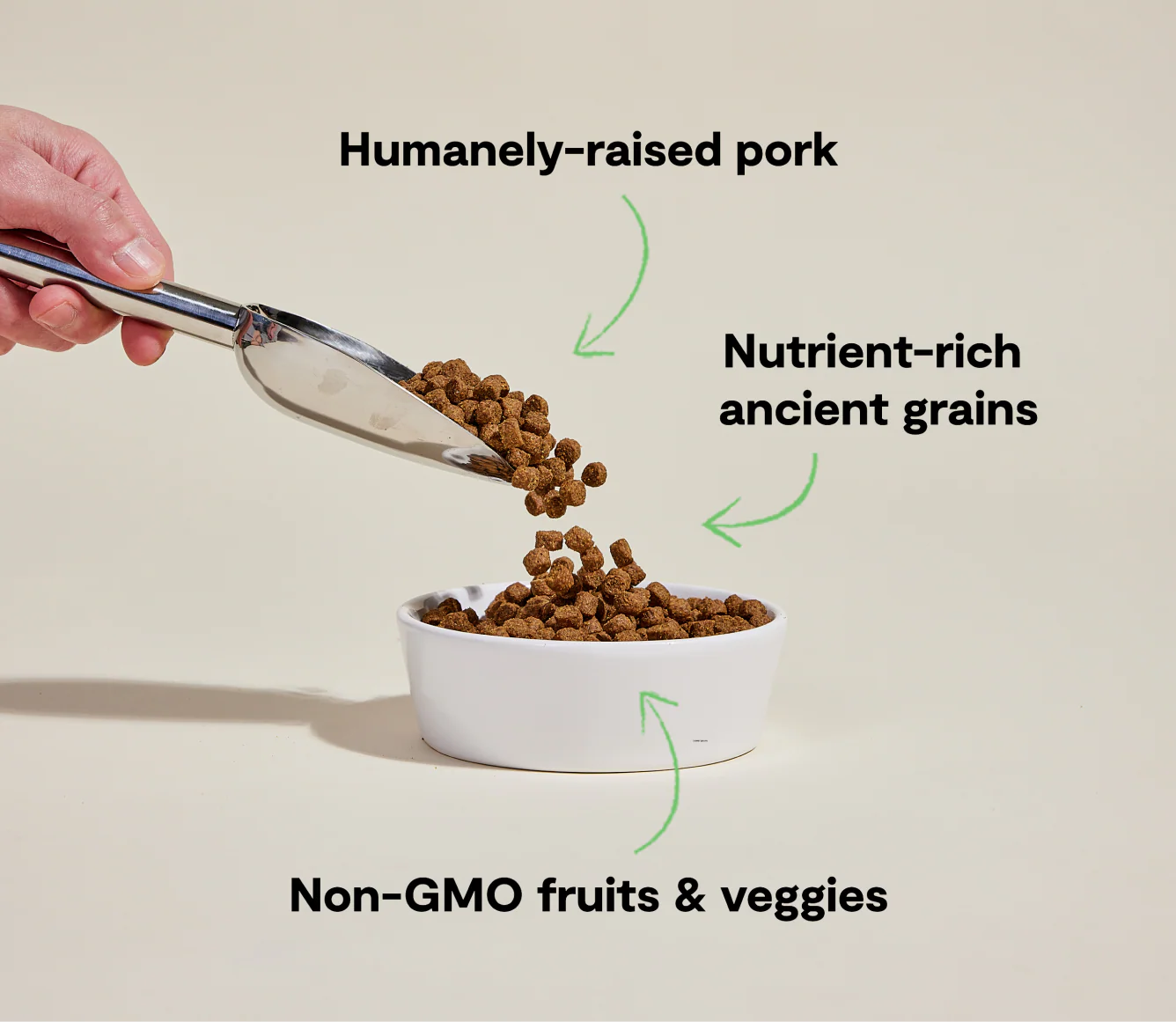 Open Farm Farmer's Table Pork & Ancient Grains Dog Kibble