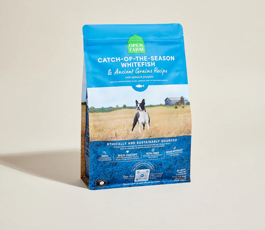 Open Farm Whitefish & Ancient Grains Dog Kibble