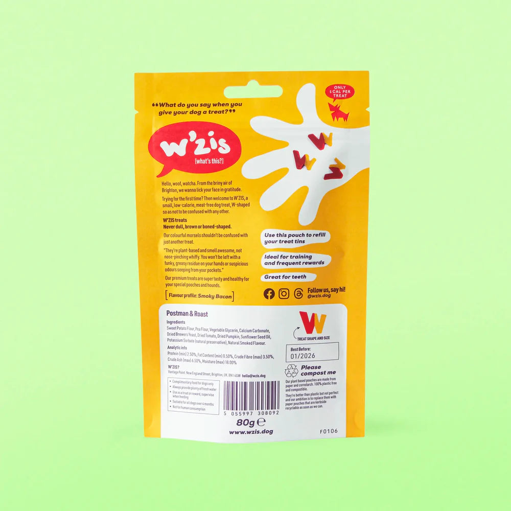 Postman & Roast Treat Pouch
