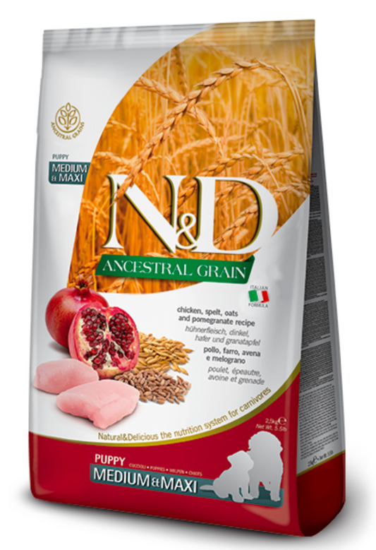Farmina Chicken & Pomegranate Puppy Medium & Maxi