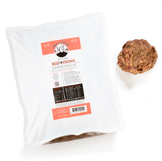 Oma's Pride Beef & Veggie Mix - 5 lb