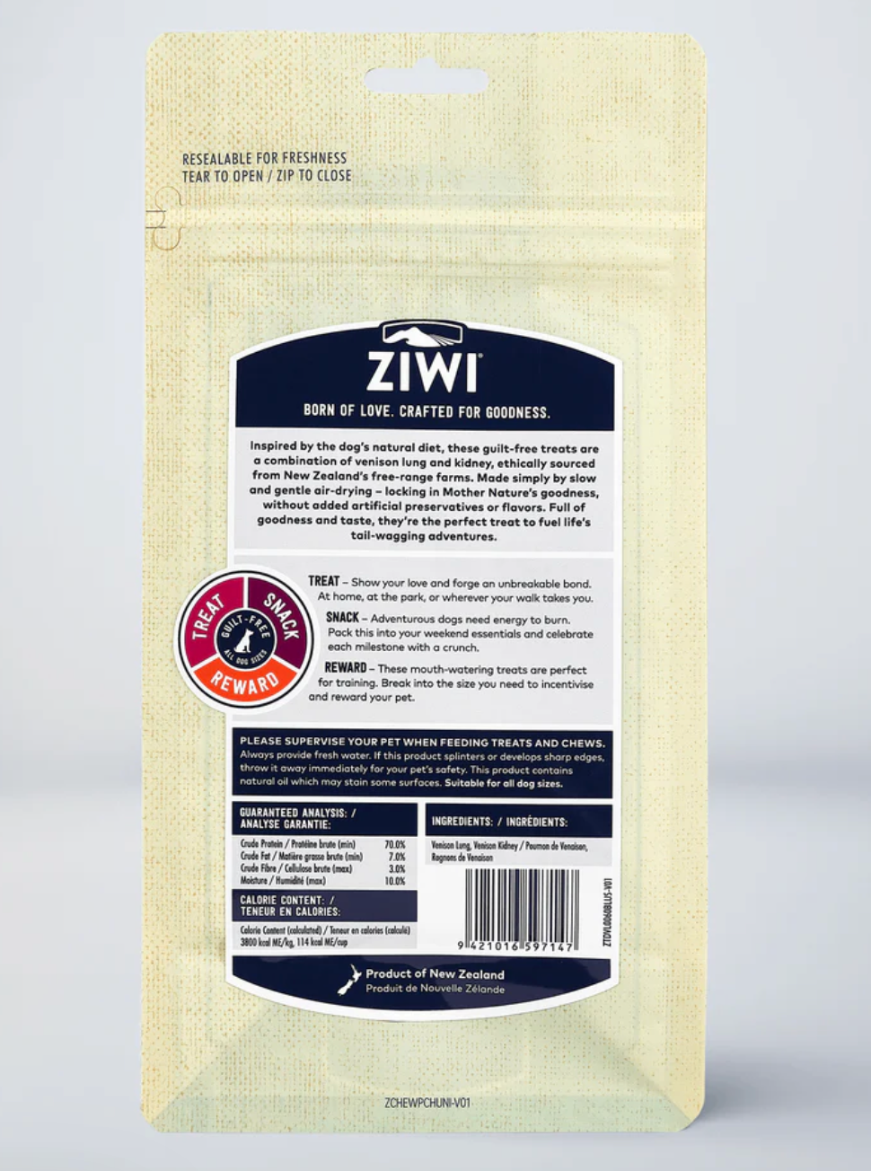 Venison Lung & Kidney