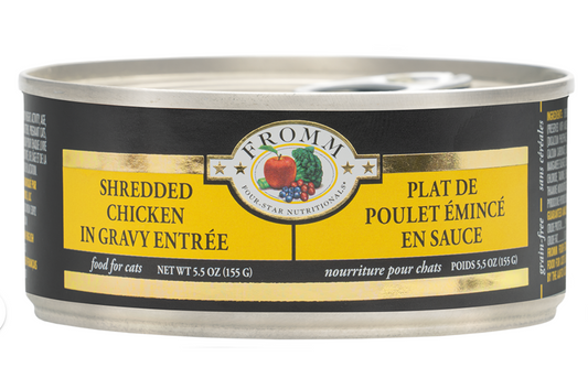 Fromm Shredded Chicken in Gravy Entree Cat Food