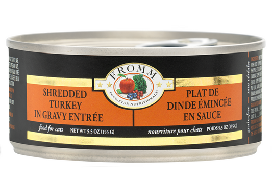 Fromm Shredded Turkey in Gravy Entree Cat Food