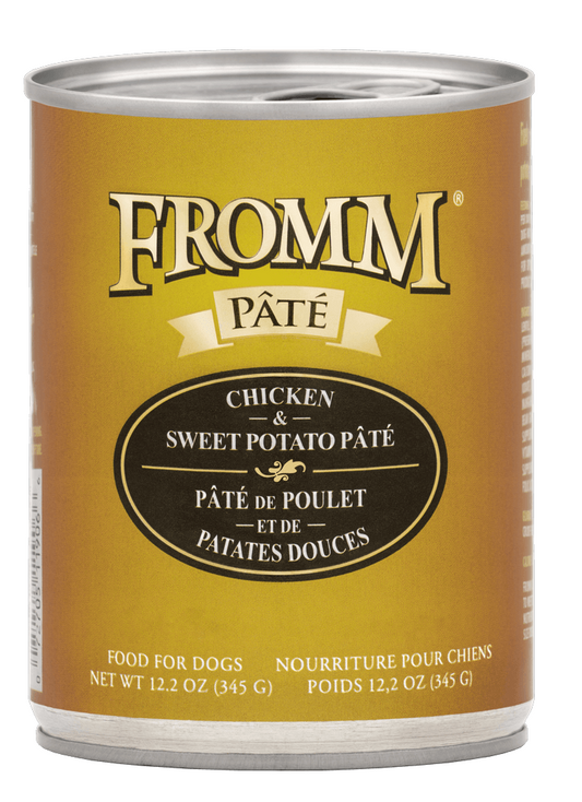 Fromm Chicken & Sweet Potato Pâté Dog Food - 12.2oz can